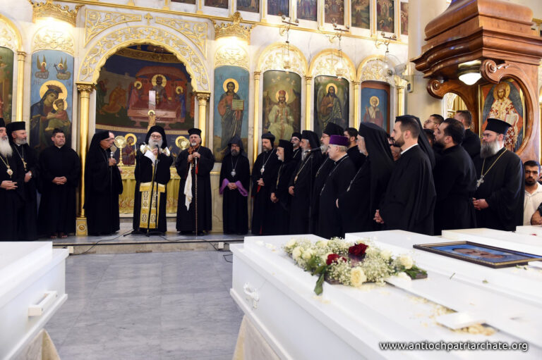 «ΡΑΠΙΣΜΑ» ΠΑΤΡΙΑΡΧΗ ΑΝΤΙΟΧΕΙΑΣ ΣΤΟΝ ΠΡΟΕΔΡΟ ΑΛ ΣΑΡΑΑ «ΕΙΜΑΣΤΕ ΕΔΩ ΓΙΑ ΝΑ ΜΕΙΝΟΥΜΕ. ΔΕΝ ΦΕΥΓΟΥΜΕ»( διαβάστε ολόκληρη την συγκινητική και ηρωική ομιλία του Πατριάρχου )