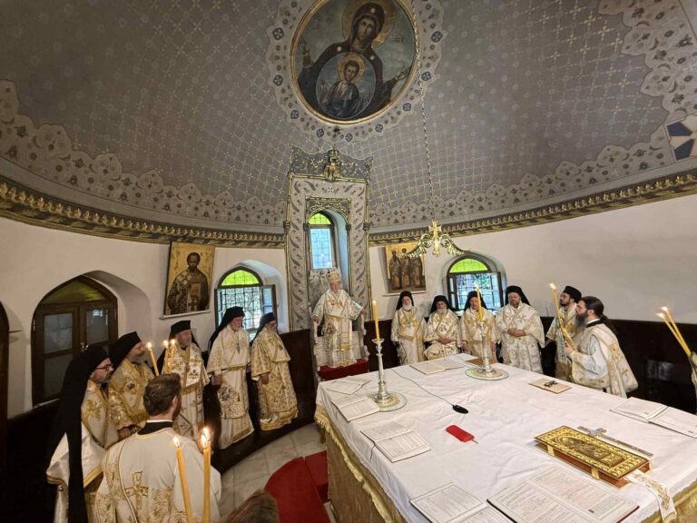 ΠΑΤΡΙΑΡΧΙΚΗ ΚΑΙ ΣΥΝΟΔΙΚΗ ΘΕΙΑ ΛΕΙΤΟΥΡΓΙΑ ΣΤΟ ΦΑΝΑΡΙ ΓΙΑ ΤΗΝ Α’ ΟΙΚΟΥΜΕ …