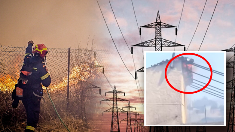 ΑΠΟ ΒΡΑΧΥΚΥΚΛΩΜΑ ΣΕ ΚΟΜΜΕΝΟ ΚΑΛΩΔΙΟ ΤΗΣ ΔΕΗ  ΞΕΣΠΑΣΕ Η ΦΟΝΙΚΗ ΦΩΤΙΑ  – ΠΟΛΥ ΔΥΣΚΟΛΗ Η ΝΥΧΤΑ ΜΕ ΤΗ ΦΩΤΙΑ ΣΤΗΝ ΚΕΡΑΤΕΑ – ΈΝΑΣ ΗΛΙΚΙΩΜΕΝΟΣ ΑΠΑΝΘΡΑΚΩΘΗΚΕ – ΚΑΙΓΟΝΤΑΙ ΣΠΙΤΙΑ