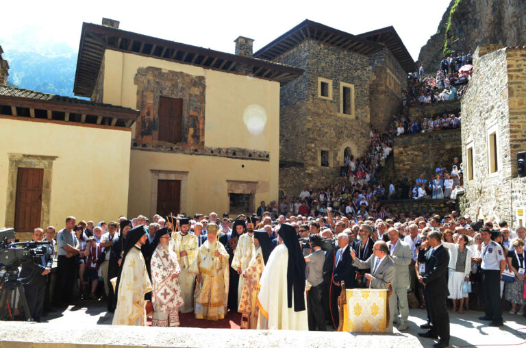 ἈΝΑΚΟΙΝΩΘΕΝ ΠΕΡΙ ΤΗΣ ΘΕΙΑΣ ΛΕΙΤΟΥΡΓΙΑΣ ΕΙΣ ΠΑΝΑΓΙΑΝ ΣΟΥΜΕΛΑ