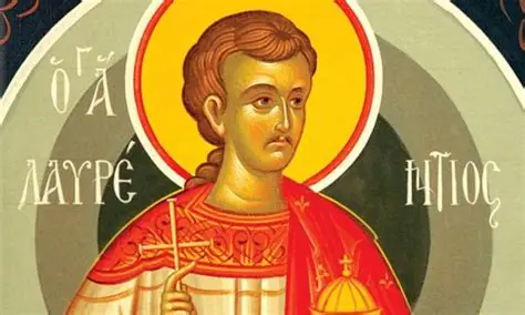 Ο ΑΓΙΟΣ ΜΑΡΤΥΣ ΛΑΥΡΕΝΤΙΟΣ Ο ΑΡΧΙΔΙΑΚΟΝΟΣ 