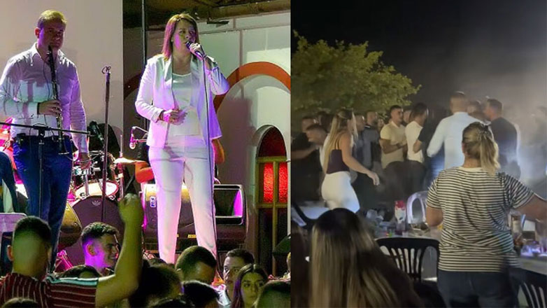 ΆΓΡΙΟ ΞΥΛΟ ΣΕ ΠΑΝΗΓΥΡΙ ΟΠΟΥ ΤΡΑΓΟΥΔΟΥΣΕ Η ΓΩΓΩ ΤΣΑΜΠΑ (video)