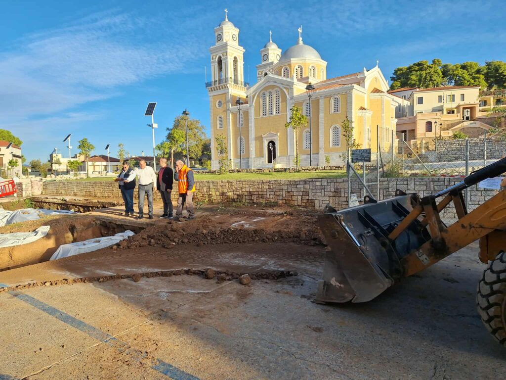 ΕΡΓΑΣΙΕΣ ΚΑΤΑΧΩΣΗΣ ΤΩΝ ΚΑΤΑΛΟΙΠΩΝ ΕΠΙ ΤΗΣ ΟΔΟΥ ΧΡΥΣΟΣΤΟΜΟΥ ΘΕΜΕΛΗ