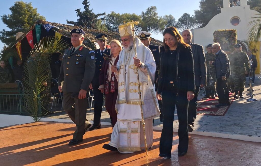 ΜΕ ΜΕΓΑΛΟΠΡΕΠΕΙΑ Ο ΕΟΡΤΑΣΜΟΣ ΤΟΥ ΑΓΙΟΥ ΕΝΔΟΞΟΥ ΜΕΓΑΛΟΜΑΡΤΥΡΟΣ ΣΕΒΑΣΤΙΑΝΟΥ ΣΤΟ ΣΤΡΑΤΟΠΕΔΟ «ΚΩΝΣΤΑΝΤΙΝΟΥ ΠΑΛΑΙΟΛΟΓΟΥ ΙΑ΄» ΣΤΟ ΛΙΝΟΠΟΤΗ ΚΩ
